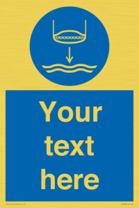 Custom Lower lifeboat to the water in launch sequence